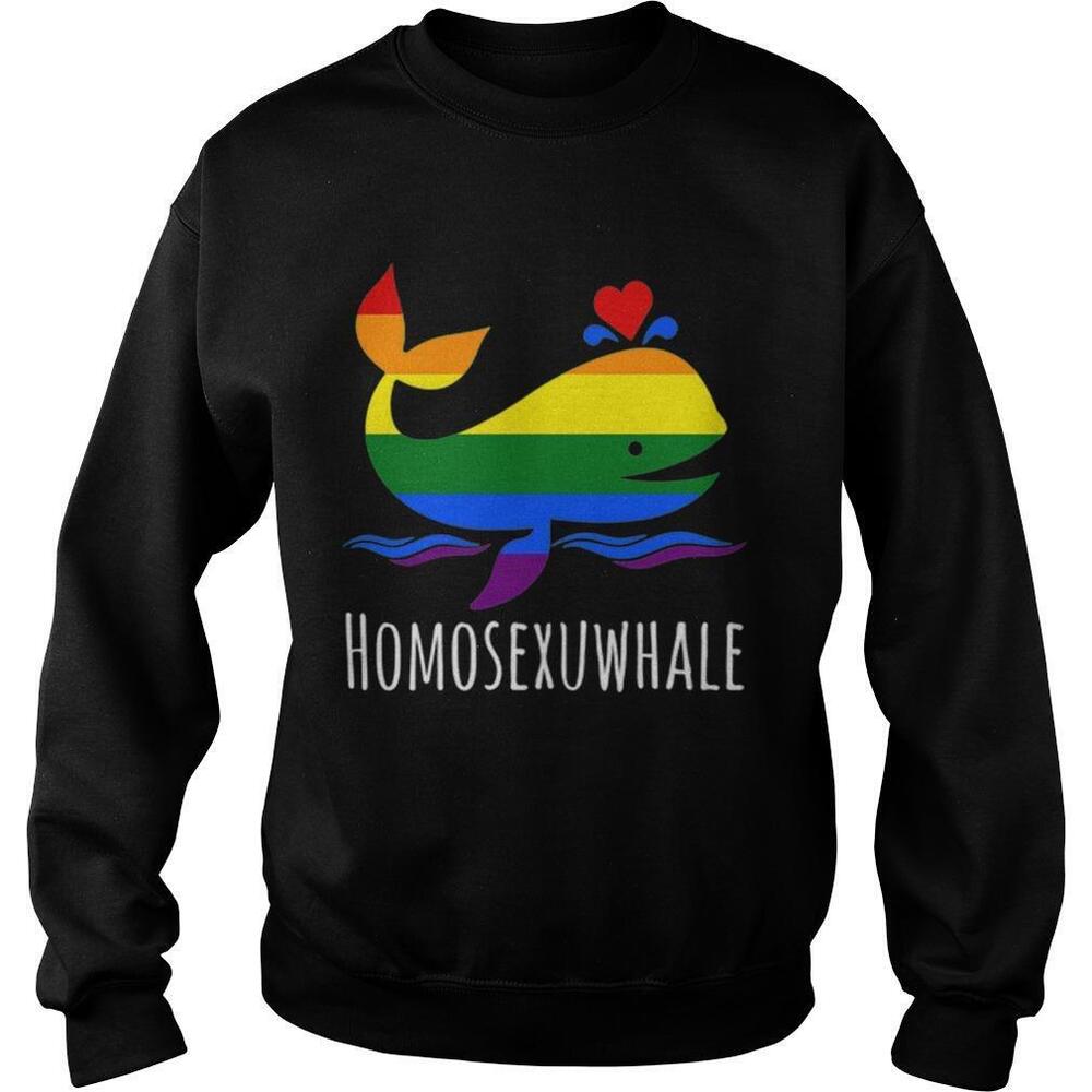 Lgbt Gay Lesbian Homosexuwhale Pride Shirt